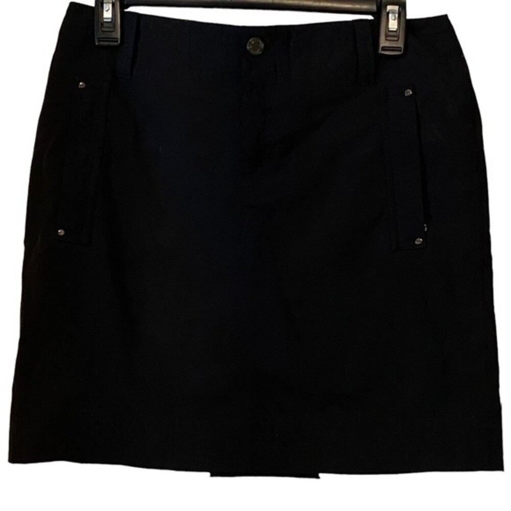 Ralph Lauren Golf Skort size 2, zip pockets, front zip, stretch fabric EUC